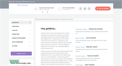 Desktop Screenshot of melisdemircioglu.com